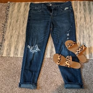 A&F 1892 Collection Boyfriend Straight Size 4 Jean